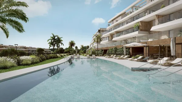 modern penthouse with sea views near the beach, Estepona, Málaga