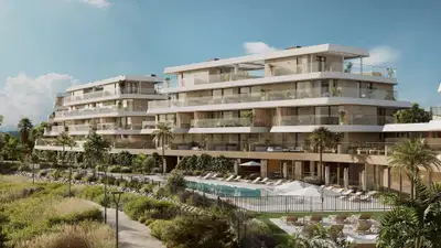 modern penthouse with sea views near the beach, Estepona, Málaga