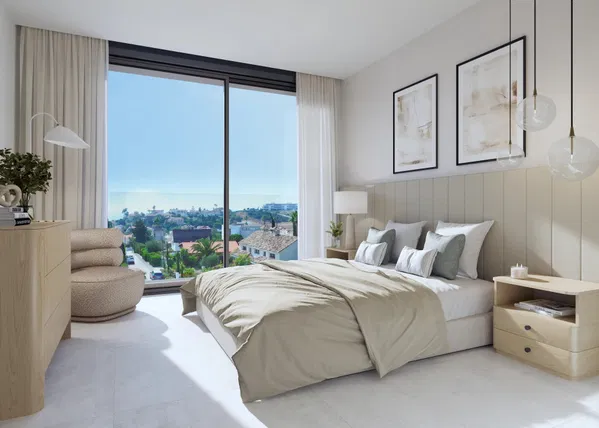 modern penthouse with sea views near the beach, Estepona, Málaga
