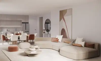 Spacious and bright apartment under plan in the New Golden Mile, Estepona