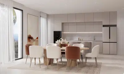 Spacious and bright apartment under plan in the New Golden Mile, Estepona