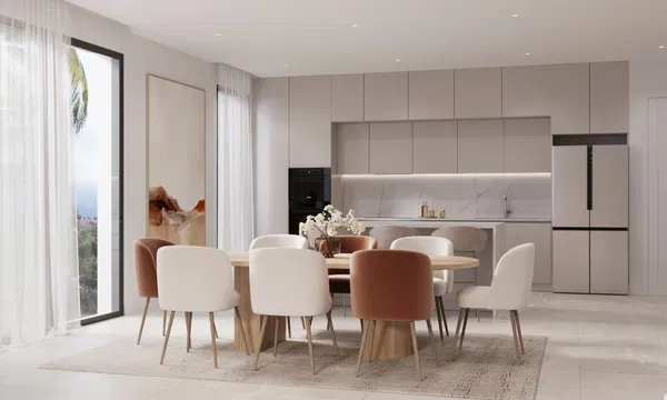 Spacious and bright apartment under plan in the New Golden Mile, Estepona