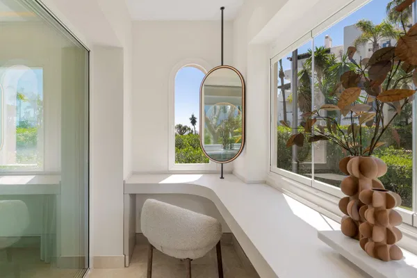 Beachfront contemporary apartment with refined Mediterranean living in Estepona, New Golden Mile
