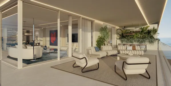 Contemporary three-bedroom apartment with sea views in an exclusive boutique development, Estepona