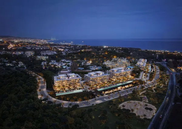Apartment with infinite sea views at Design Hills by Dolce&Gabbana, Golden Mile, Marbella