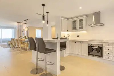 A Magna Marbella gem: two-bedroom apartment fully licensed with two parking and two storage rooms, Marbella