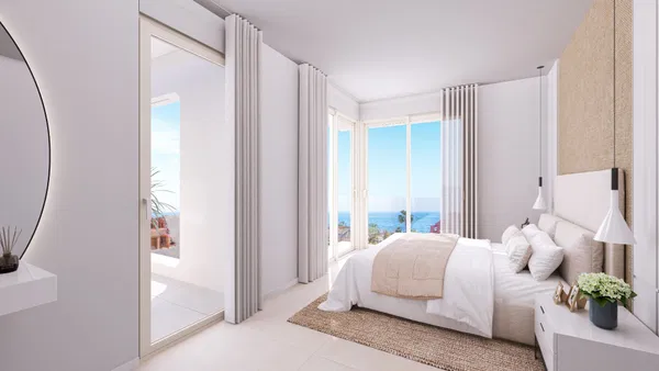 Contemporary ground floor apartment with private garden in Estepona
