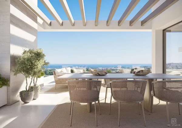 Exceptional contemporary villa with panoramic Mediterranean views in a prime setting, La Quinta, Benahavís