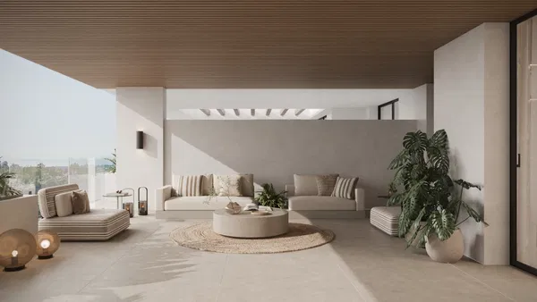 Exceptional duplex penthouse with rooftop outdoor living in Estepona