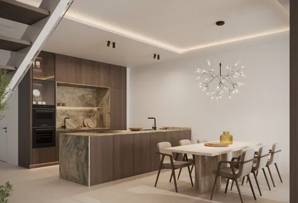 Sophisticated penthouse with rooftop terrace and panoramic sea views in Estepona