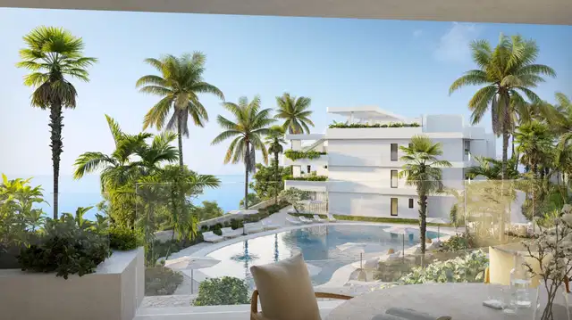 Elegant contemporary off plan apartment with private terrace in Estepona