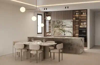 Elegant contemporary off plan apartment with private terrace in Estepona