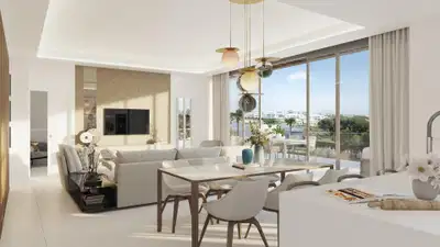 Elegant penthouse retreat in the exclusive Santa Clara Golf community, Marbella