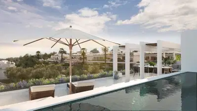 Elegant penthouse retreat in the exclusive Santa Clara Golf community, Marbella