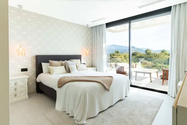 Luxury villa surrounded by nature with stunning panoramic views, New Golden Mile, Estepona