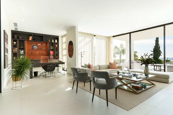 Luxury villa surrounded by nature with stunning panoramic views, New Golden Mile, Estepona
