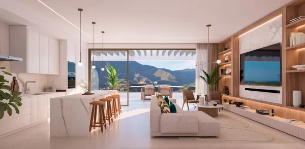 Exceptional Penthouse with Rooftop Solarium and Covered Terraces in Las Mesas Estepona