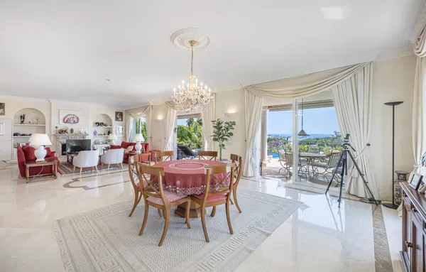 Casa Greco:  a timeless andalusian elegance with panoramic Mediterranean views in El Herrojo Alto, Benahavís