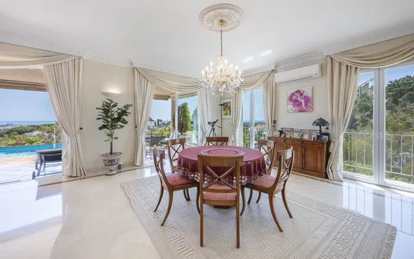 Casa Greco:  a timeless andalusian elegance with panoramic Mediterranean views in El Herrojo Alto, Benahavís