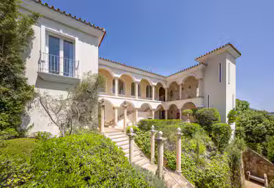 Casa Greco:  a timeless andalusian elegance with panoramic Mediterranean views in El Herrojo Alto, Benahavís