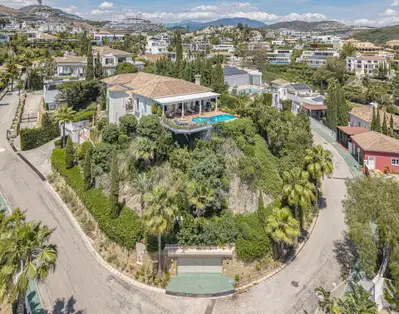 Casa Greco:  a timeless andalusian elegance with panoramic Mediterranean views in El Herrojo Alto, Benahavís